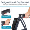 4 Wheel Air Frame Walker with Bag