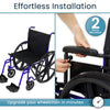 Height Adjustable Wheelchair Armrests (Pair)