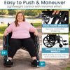 Bariatric Wheelchair K7, 26 to 30 Inch, 600 lb