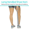 Folding Shoehorn With Sock Remover