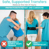 Transfer Belt with Handles - Plastic Buckle