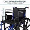 Height Adjustable Wheelchair Armrests (Pair)