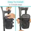 Accessory Bag for Canes and Forearm Crutches