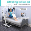 Hydraulic Patient Lift with Sling with Opening