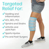 Knee Ice Wrap, 2 Pack