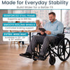 Bariatric Wheelchair K7, 26 to 30 Inch, 600 lb