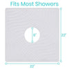 22 x 22 Inch Shower Mat