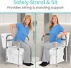 Toilet Safety Frame With Handles