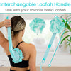 Interchangeable Loofah Handle