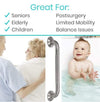 Textured Metal Grab Bar