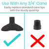 Standing Cane Tip, Low Profile