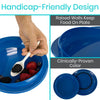 Spill Proof Scoop Plate