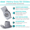 Walker Ski Glides Heavy Duty