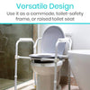 Folding Commode, 3 Pack