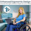 Height Adjustable Wheelchair Armrests (Pair)