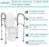 Toilet Safety Frame With Handles