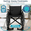 Bariatric Wheelchair K7, 26 to 30 Inch, 600 lb