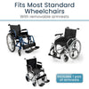 Height Adjustable Wheelchair Armrests (Pair)