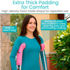 Crutch Pads with Ergonomic Pouch