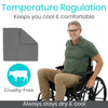 Sheepskin Wheelchair Seat and Backrest Pads