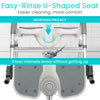 EasyRinse Shower Chair