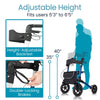 Sunstride Rollator - All Terrain Edition