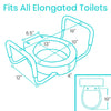 Toilet Seat Riser With Arms