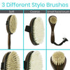 Body Brush Set, Dark