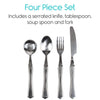 Weighted Utensil Set