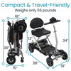 Folding Mobility Scooter (Rental)