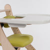 White quick release tray on a Smirthwaite Zoomi high chair